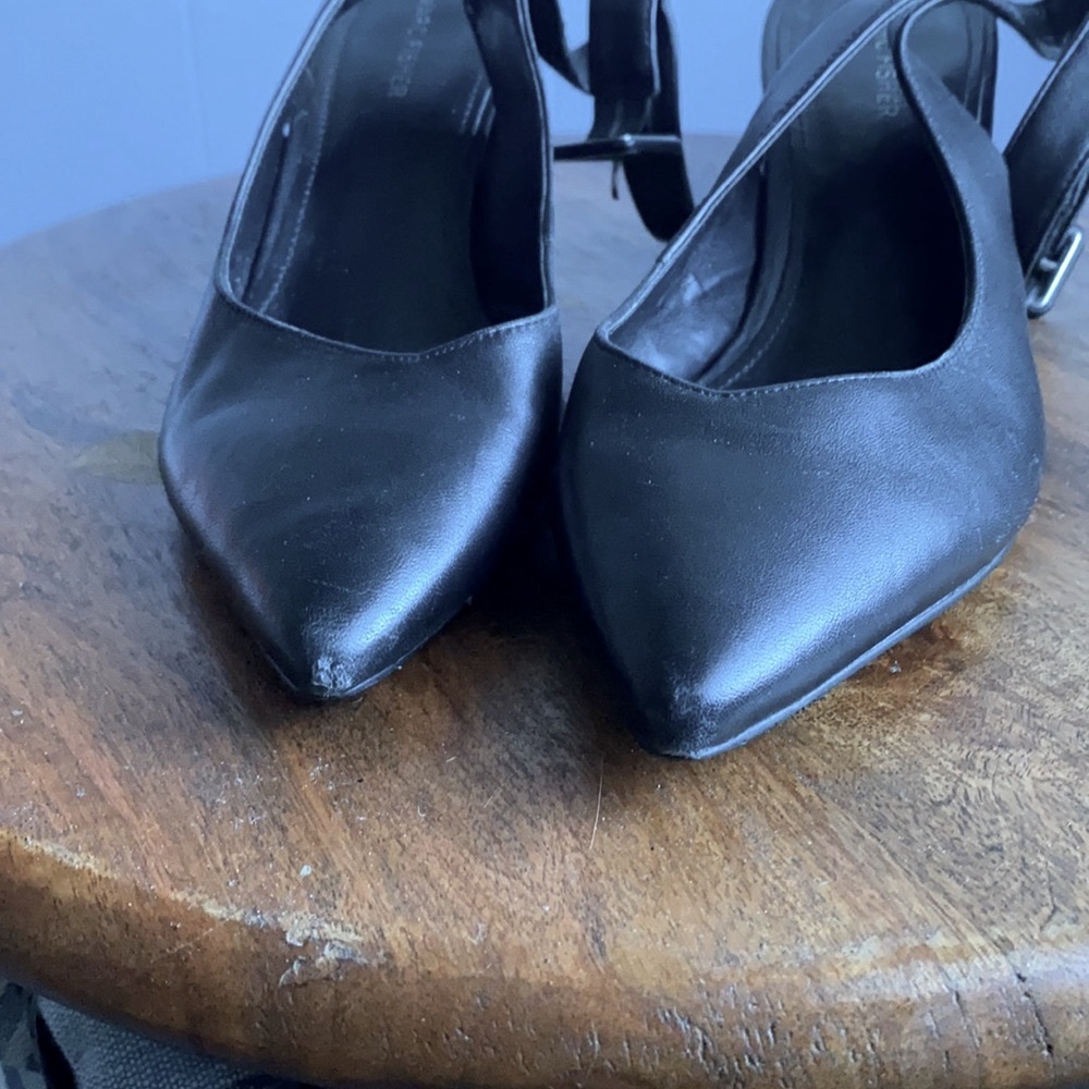 Marc Fisher Block Heel Ankle Strap Pump sz 9.5 - Picture 7 of 7